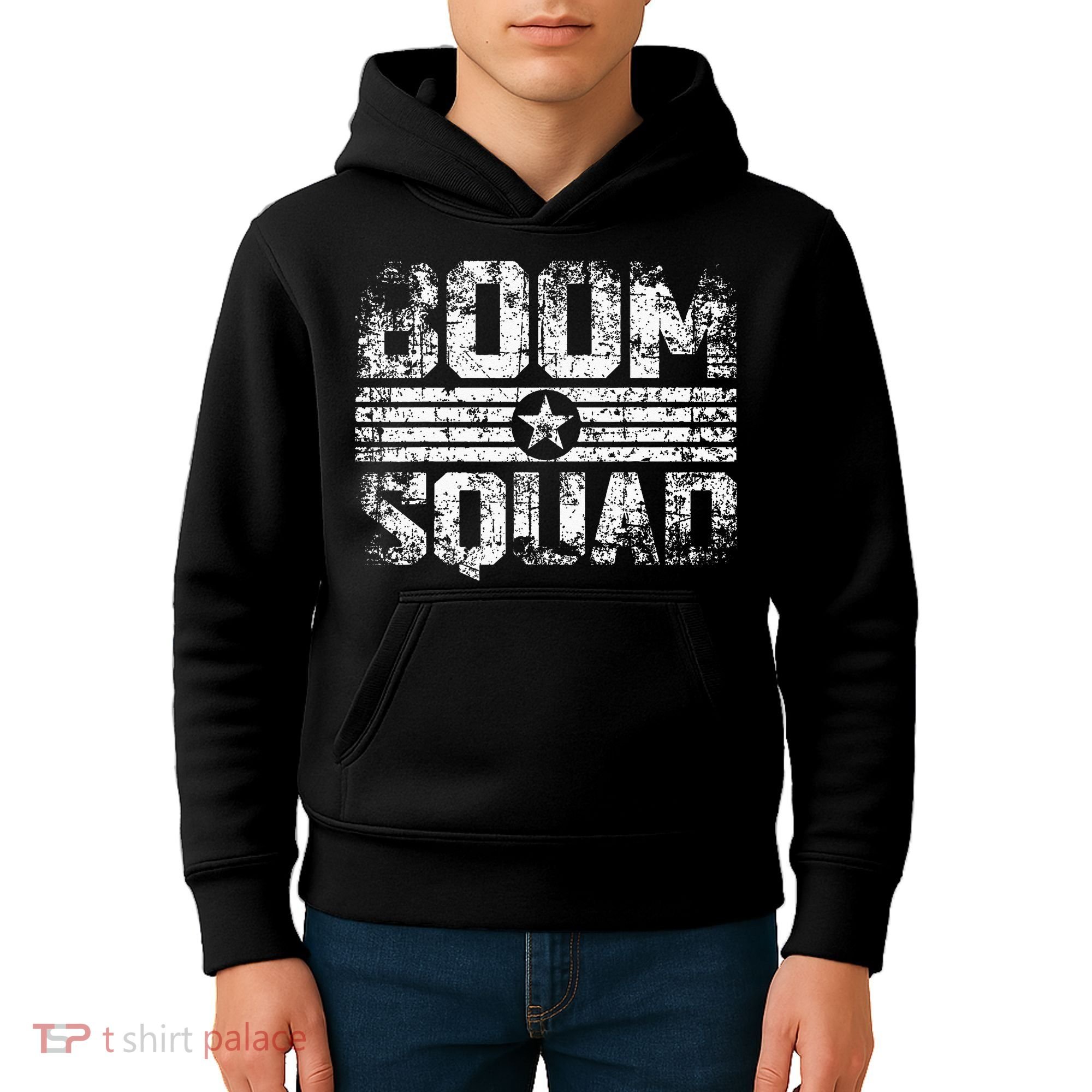 Boom Squad 4th Of July Firework Kids Hoodie