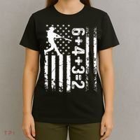 Baseball Saying 6+4+3=2 Double Play Baseball Player T-Shirt thumb 4
