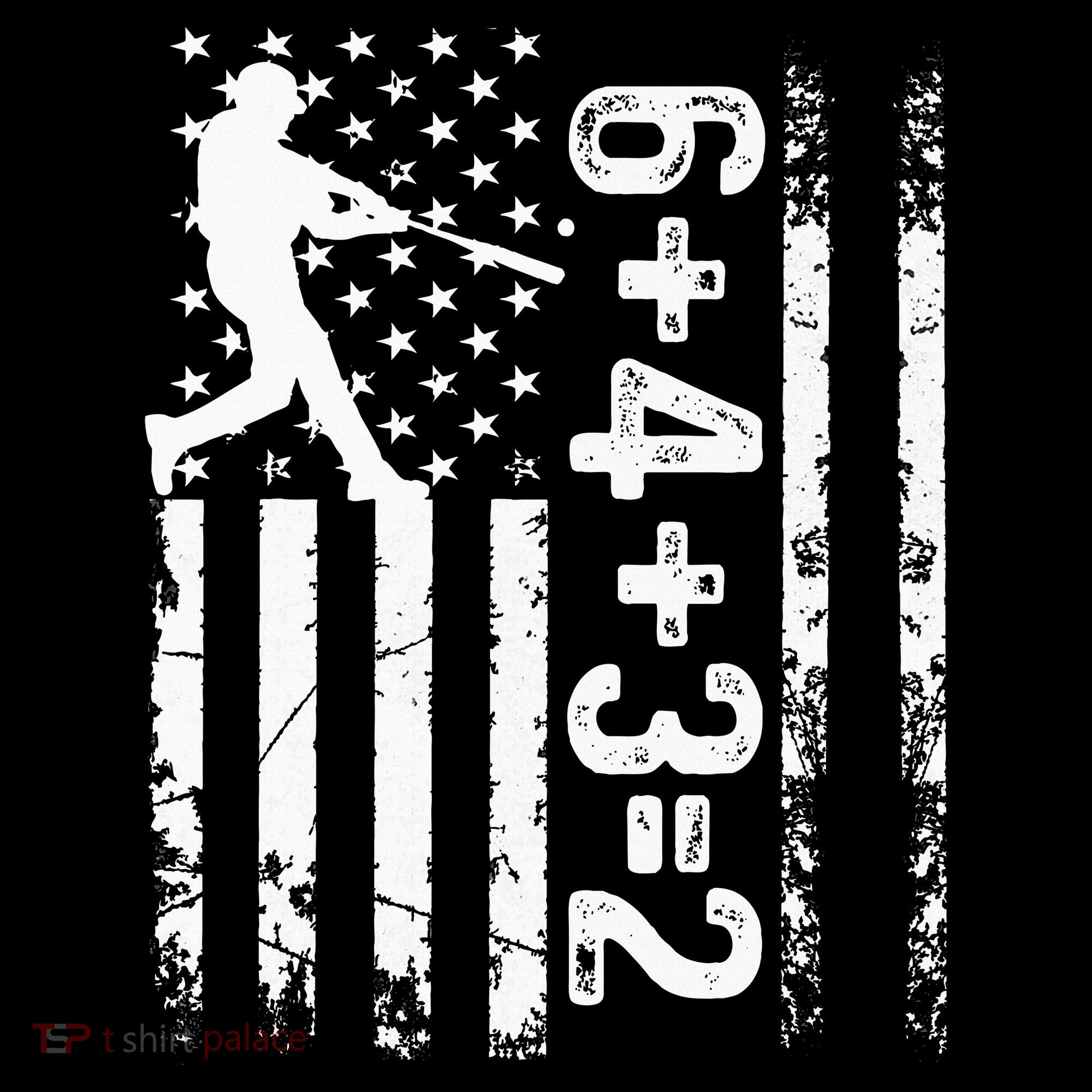 Baseball Saying 6+4+3=2 Double Play Baseball Player Mousepad