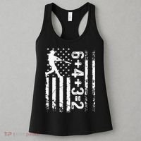 Baseball Saying 6+4+3=2 Double Play Baseball Player Women's Tank Top thumb 3