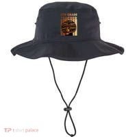 Black Smart 8th Grade Teacher Afro Love African American Gift Bucket Hat thumb 0
