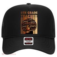 Black Smart 8th Grade Teacher Afro Love African American Gift Hat thumb 0