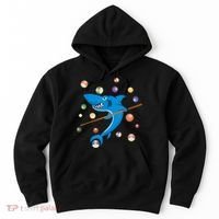 Billiard Shark 8 Ball Player Pool Table Cue Stick Snooker Hoodie thumb 0