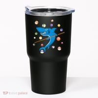 Billiard Shark 8 Ball Player Pool Table Cue Stick Snooker Tumbler thumb 0