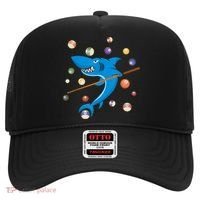 Billiard Shark 8 Ball Player Pool Table Cue Stick Snooker Hat thumb 0