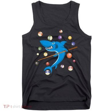 Billiard Shark 8 Ball Player Pool Table Cue Stick Snooker Tank Top