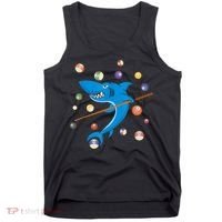 Billiard Shark 8 Ball Player Pool Table Cue Stick Snooker Tank Top thumb 0