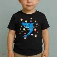 Billiard Shark 8 Ball Player Pool Table Cue Stick Snooker Toddler T-Shirt thumb 2