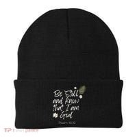 Be Still and Know That I Am God Psalm 46 10 Beanie thumb 0