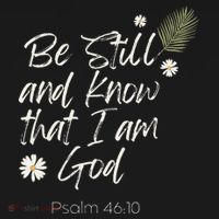 Be Still and Know That I Am God Psalm 46 10 Kids Sweatshirt thumb 2