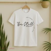 Be Still And Know That I Am God Christian Believers God T-Shirt thumb 2