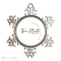 Be Still And Know That I Am God Christian Believers God Ornament thumb 0