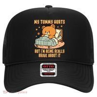 Bear Stomach Ache Tummy Ache Survivor Ibs My Tummy Hurts Hat thumb 0