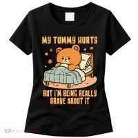 Bear Stomach Ache Tummy Ache Survivor Ibs My Tummy Hurts Women's T-Shirt thumb 0