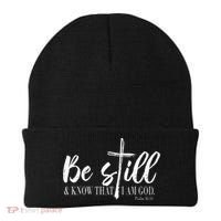 Be Still And Know That I Am God Psalm 46 10 Beanie thumb 0