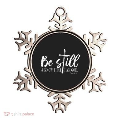 Be Still And Know That I Am God Psalm 46 10 Ornament