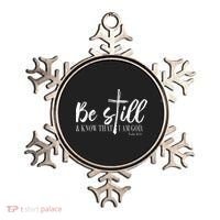 Be Still And Know That I Am God Psalm 46 10 Ornament thumb 0