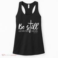 Be Still And Know That I Am God Psalm 46 10 Women's Tank Top thumb 0