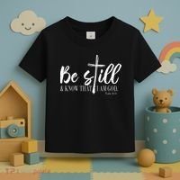 Be Still And Know That I Am God Psalm 46 10 Toddler T-Shirt thumb 3