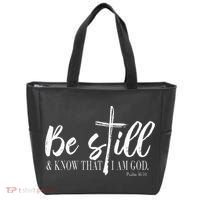 Be Still And Know That I Am God Psalm 46 10 Tote Bag thumb 0