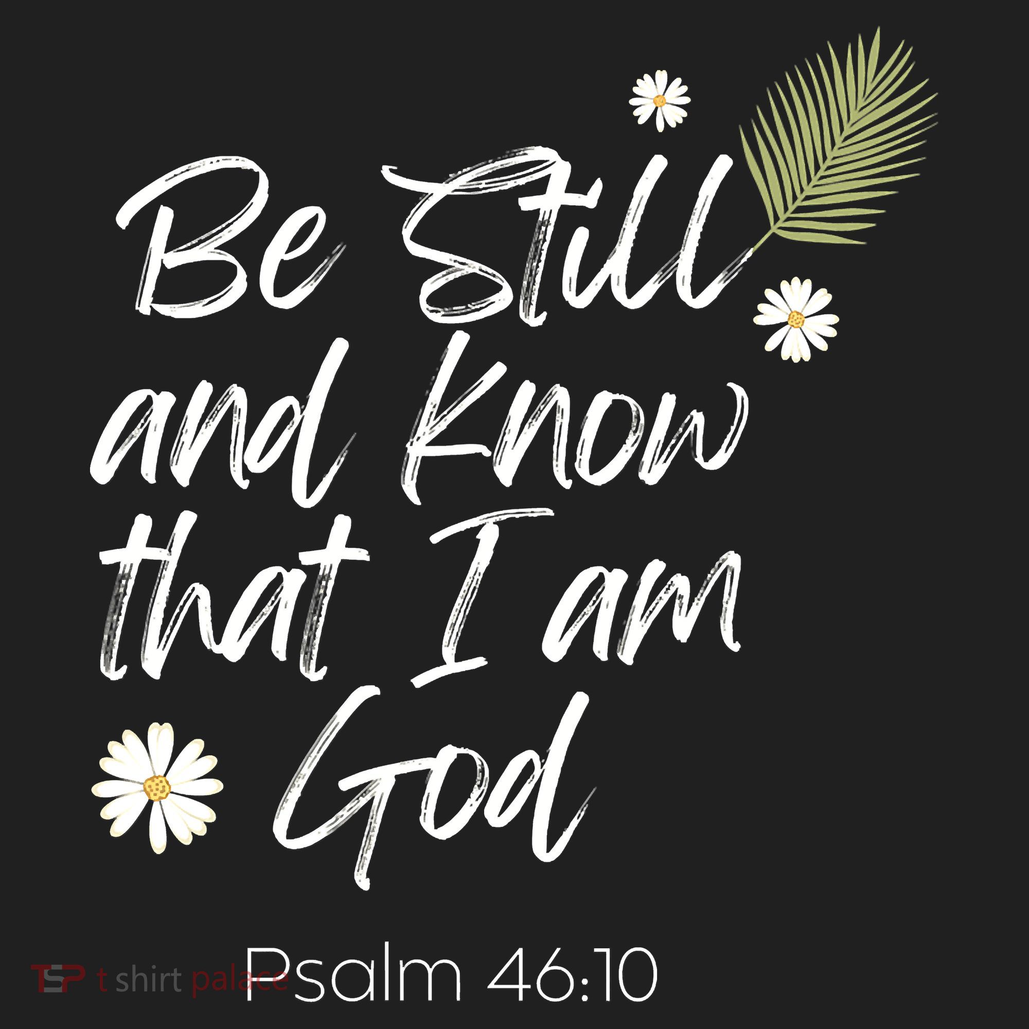 Be Still and Know That I am God Psalm 4610 Christian Faith Beanie