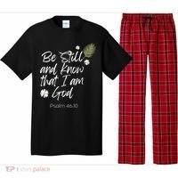 Be Still and Know That I am God Psalm 4610 Christian Faith Pajama Set thumb 0