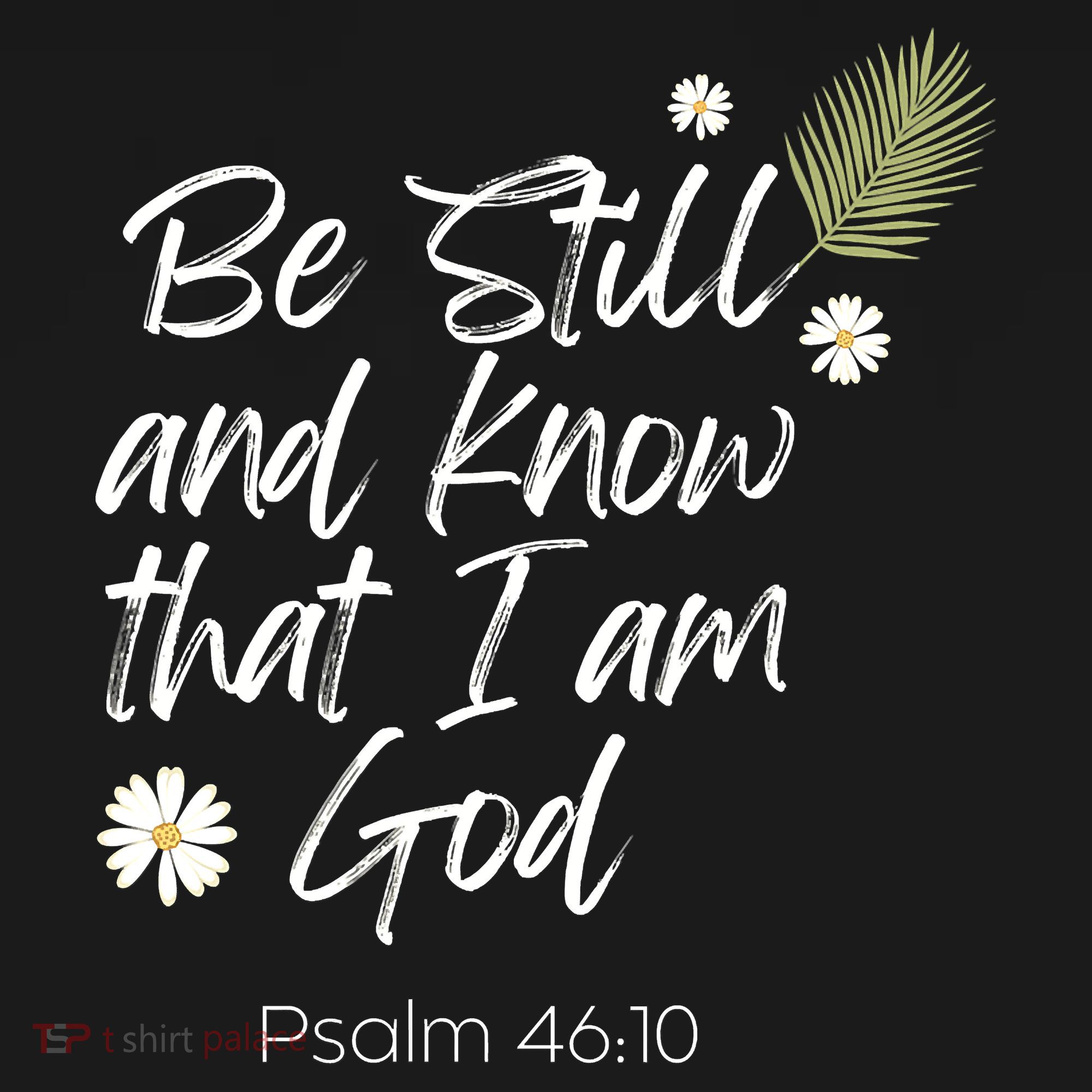 Be Still and Know That I am God Psalm 4610 Christian Faith Women's Hoodie