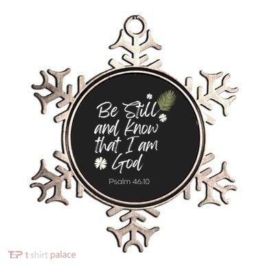 Be Still and Know That I am God Psalm 4610 Christian Faith Ornament