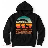 Baaa Sowenyaaa African King Lion African Savana Lion Hoodie thumb 0