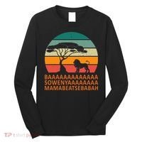 Baaa Sowenyaaa African King Lion African Savana Lion Long Sleeve Shirt thumb 0