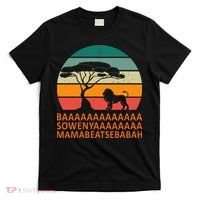 Baaa Sowenyaaa African King Lion African Savana Lion T-Shirt thumb 0