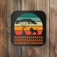 Baaa Sowenyaaa African King Lion African Savana Lion Coaster thumb 0