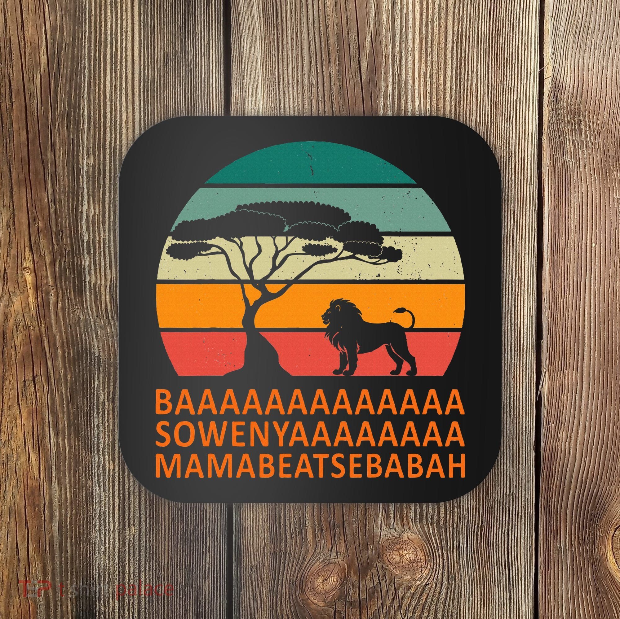 Baaa Sowenyaaa African King Lion African Savana Lion Coaster