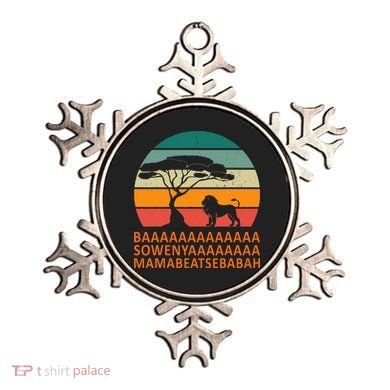 Baaa Sowenyaaa African King Lion African Savana Lion Ornament