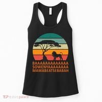 Baaa Sowenyaaa African King Lion African Savana Lion Women's Tank Top thumb 0