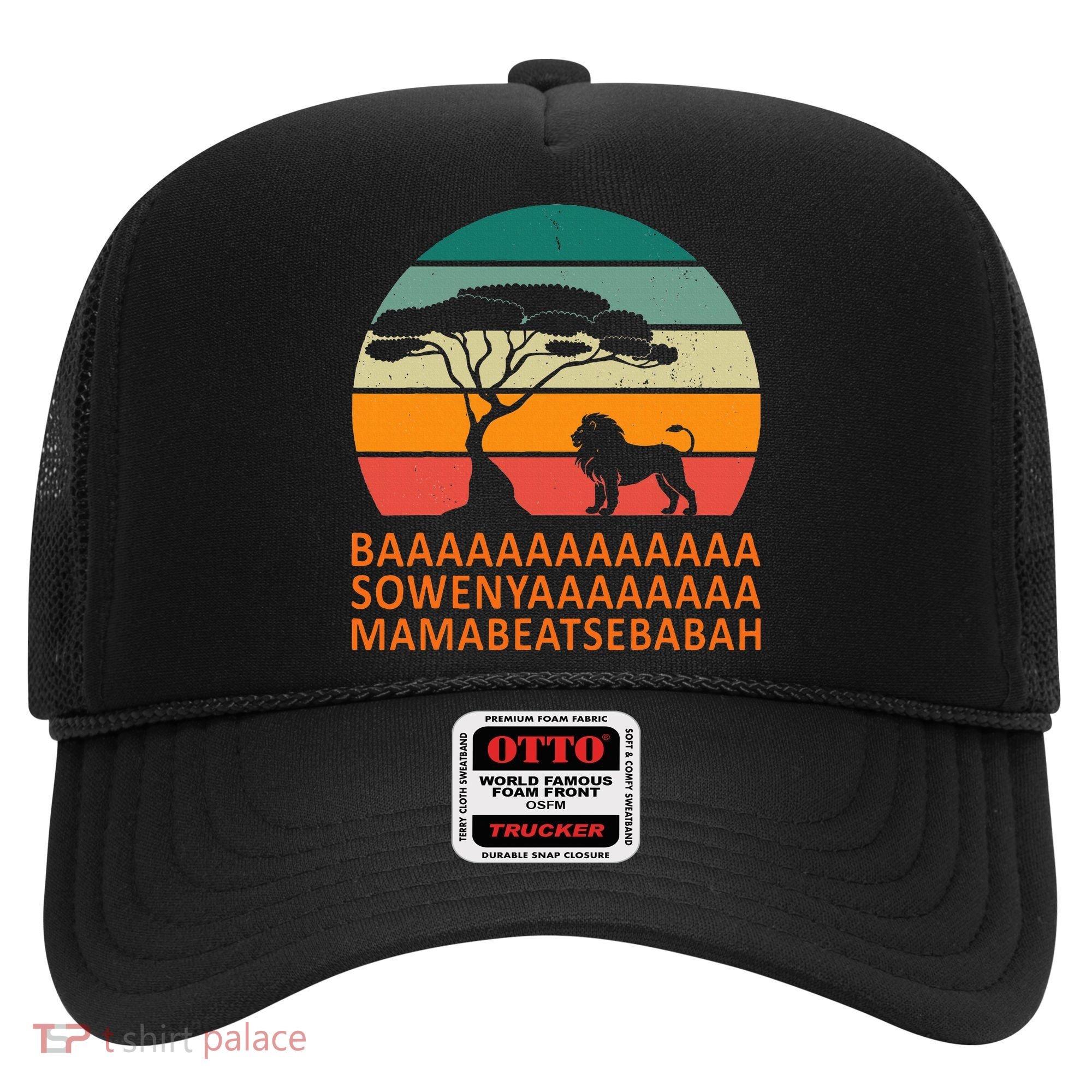 Baaa Sowenyaaa African King Lion African Savana Lion Hat