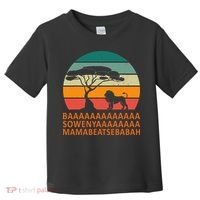 Baaa Sowenyaaa African King Lion African Savana Lion Toddler T-Shirt thumb 0