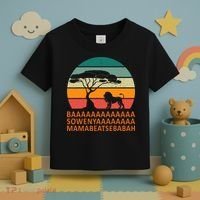 Baaa Sowenyaaa African King Lion African Savana Lion Toddler T-Shirt thumb 3