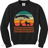 Baaa Sowenyaaa African King Lion African Savana Lion Kids Sweatshirt thumb 0