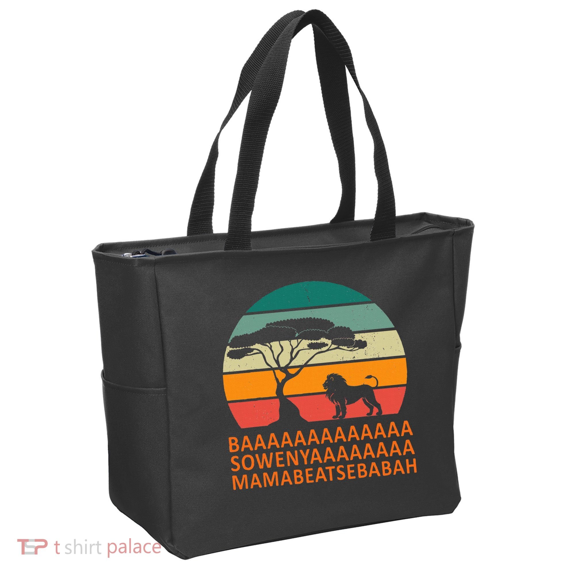 Baaa Sowenyaaa African King Lion African Savana Lion Tote Bag