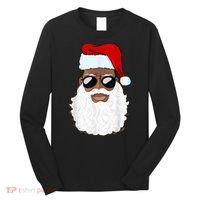 Black Santa African American Long Sleeve Shirt thumb 0