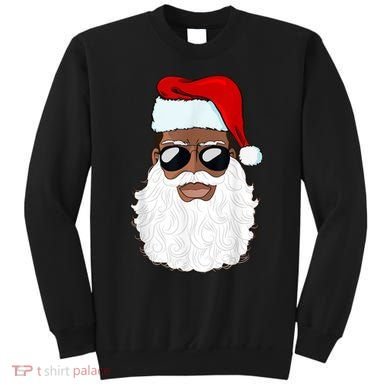 Black Santa African American Sweatshirt