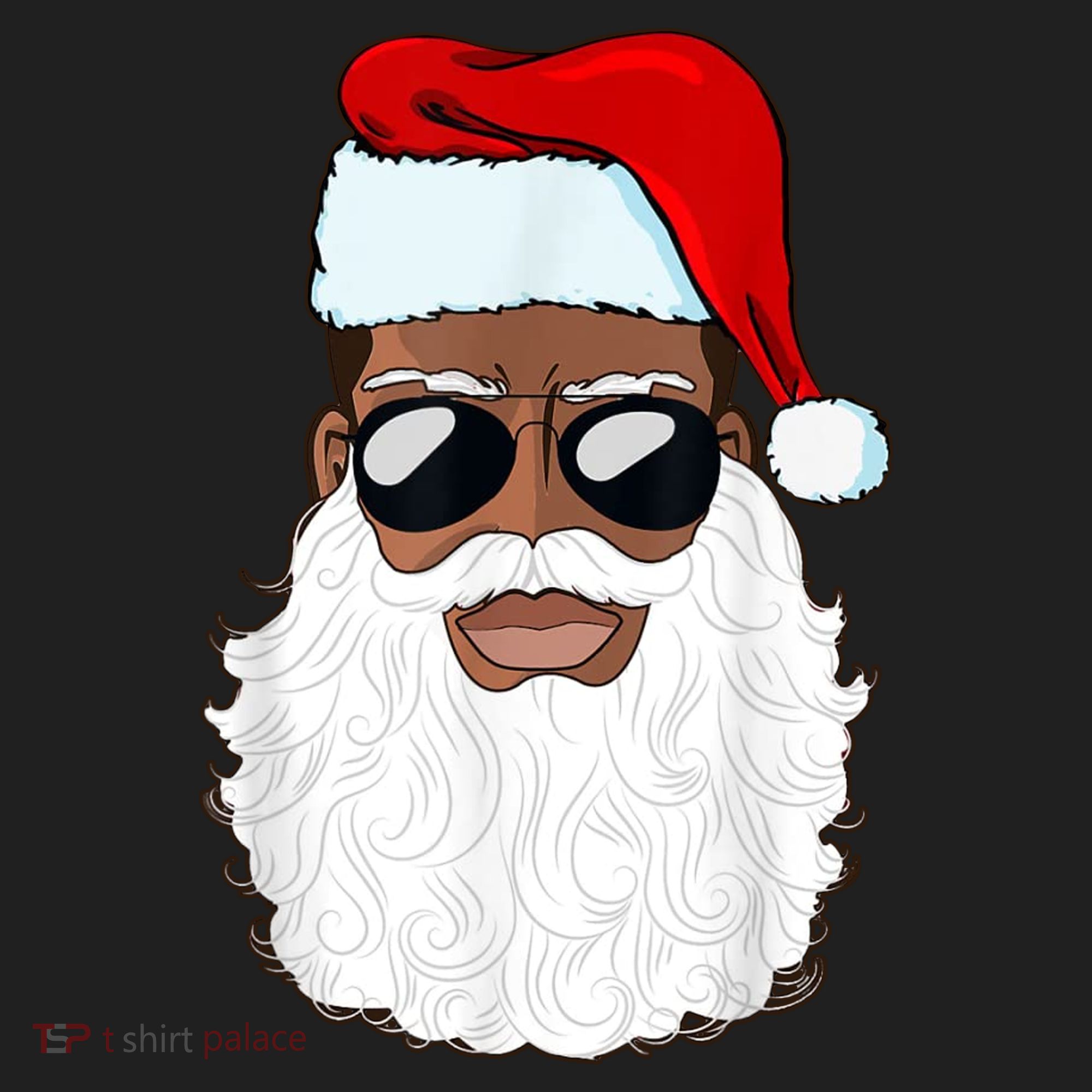 Black Santa African American Beanie
