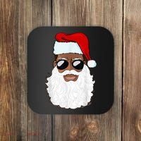 Black Santa African American Coaster thumb 0