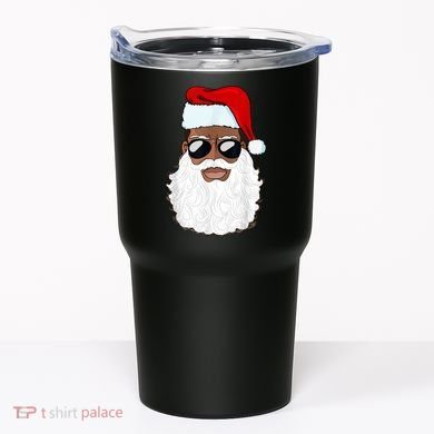 Black Santa African American Tumbler
