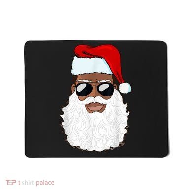 Black Santa African American Mousepad