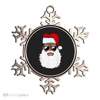 Black Santa African American Ornament