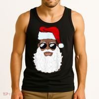 Black Santa African American Tank Top thumb 3