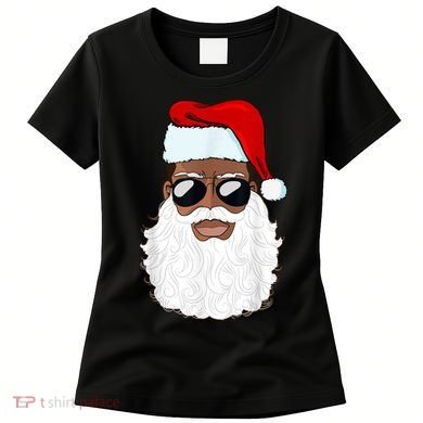 Black Santa African American Women's T-Shirt