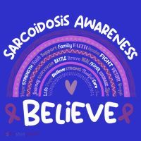 Believe Sarcoidosis Awareness Month Gift Sarcoidosis Cute Gift Mousepad thumb 1